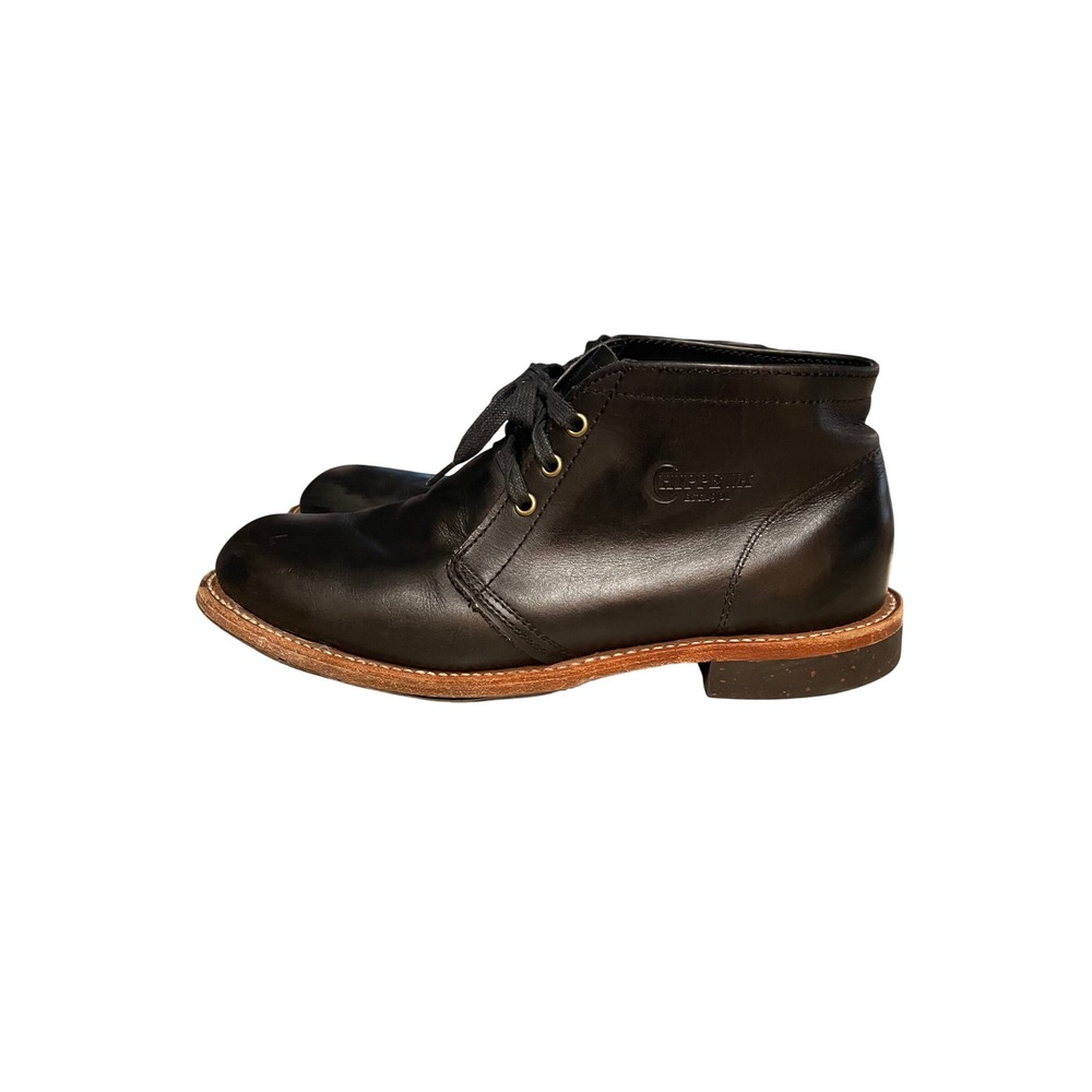 Chippewa Originals 1901G55 Black Leather Chukka Dress Boots Mens 10.5 D USA